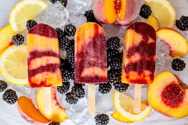 Blackberry Peach Popsicles Tacoma-2