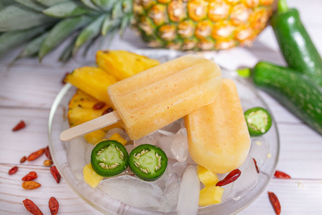 Spicy Pineapple Dessert Shop Popsicles Tacoma-3