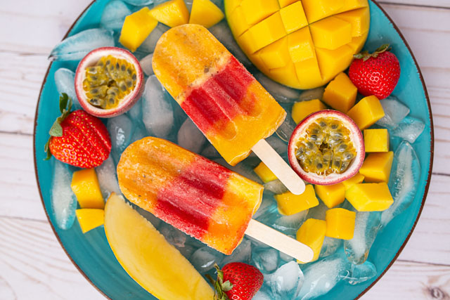 Strawberry Parcha Mango Dessert Shop Popsicles-12